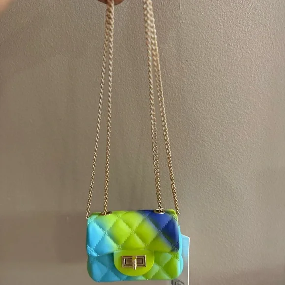 Summer Mini Purse Green/Blue - Picture 4 of 4